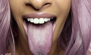 Longue Throbbing Tongue Lips Mouth Fetish Lollipop Sucking